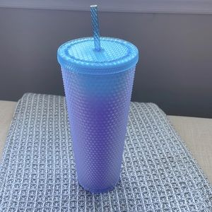 NWT Starbucks cold tumbler with straw